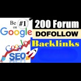 200 Permanent SEO forum profile backlinks for boost your ranking