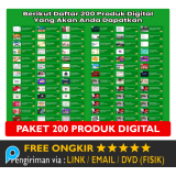 200 Produk Digital PLR - Private Label Rights License - Marketing Kit