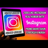 2000 Likes Instagram indonesia Akun Real Human