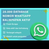 20.000 DATABASE NOMOR WHATSAPP BALIKPAPAN AKTIF