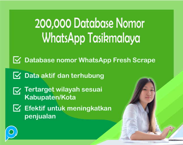 200,000 Database Nomor WhatsApp Tasikmalaya