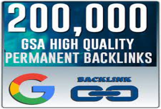 200.000 GSA Backlink verified untuk situs ataupun youtube PROMO