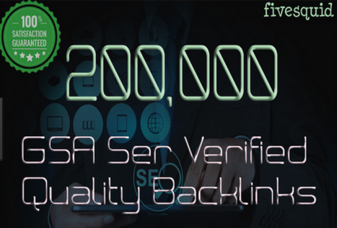 200,000 GSA SER Verified Backlinks untuk peringkat SEO