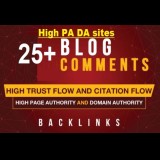 25 PBN Blog Comment dofollow Backlinks