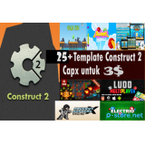 25+ Template Construct 2 Siap Edit