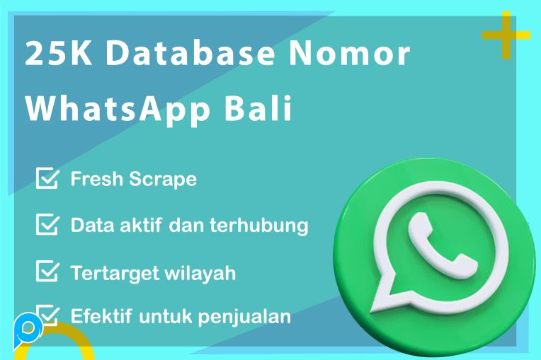 25.000 DATABASE NOMOR WHATSAPP BALI