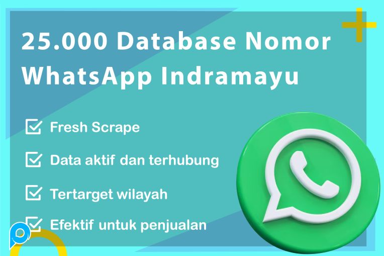 25.000 DATABASE NOMOR WHATSAPP  INDRAMAYU AKTIF