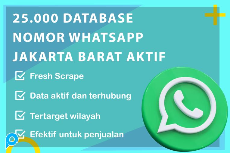 25.000 DATABASE NOMOR WHATSAPP JAKARTA BARAT AKTIF