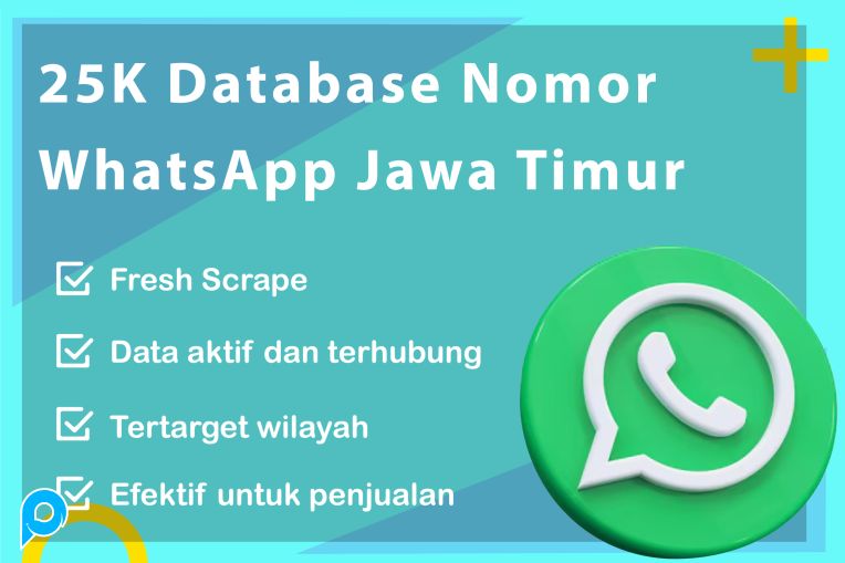 25.000 DATABASE NOMOR WHATSAPP JAWA TIMUR AKTIF