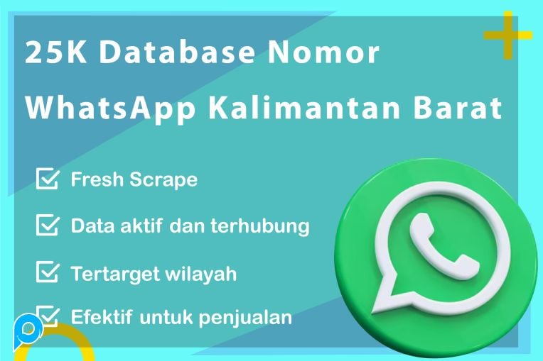 25.000 DATABASE NOMOR WHATSAPP KALIMANTAN BARAT