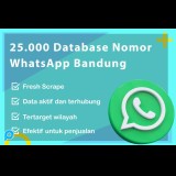 25.000 DATABASE NOMOR WHATSAPP KOTA BANDUNG AKTIF