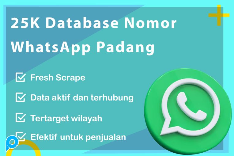 25.000 DATABASE NOMOR WHATSAPP KOTA PADANG AKTIF