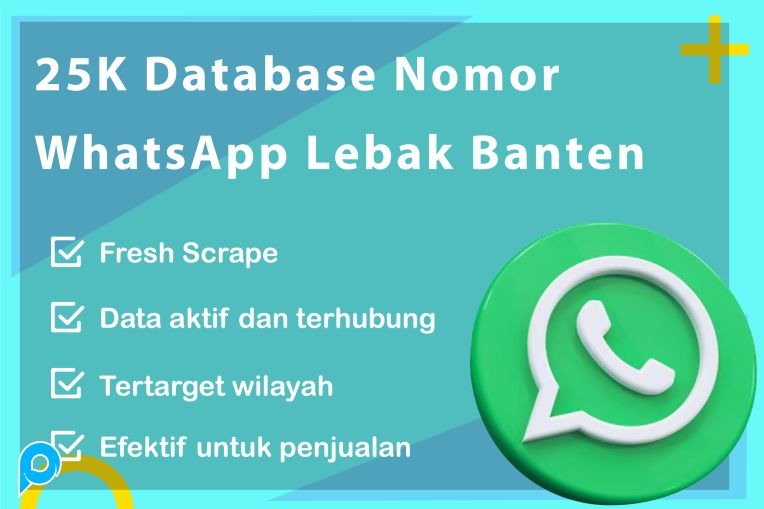25.000 DATABASE NOMOR WHATSAPP LEBAK BANTEN AKTIF