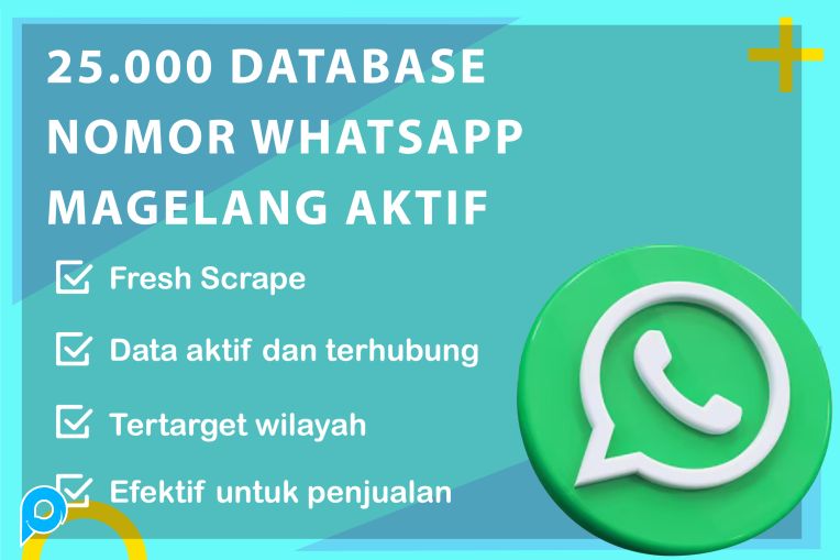 25.000 DATABASE NOMOR WHATSAPP MAGELANG AKTIF