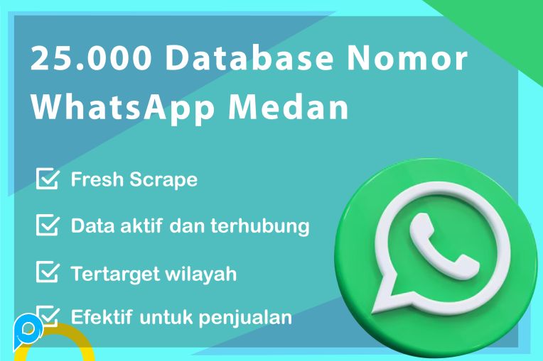 25.000 DATABASE NOMOR WHATSAPP MEDAN AKTIF