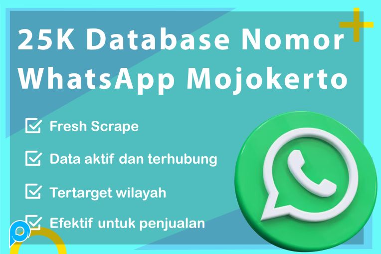 25.000 DATABASE NOMOR WHATSAPP MOJOKERTO AKTIF