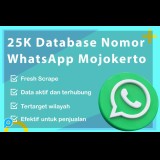 25.000 DATABASE NOMOR WHATSAPP MOJOKERTO AKTIF