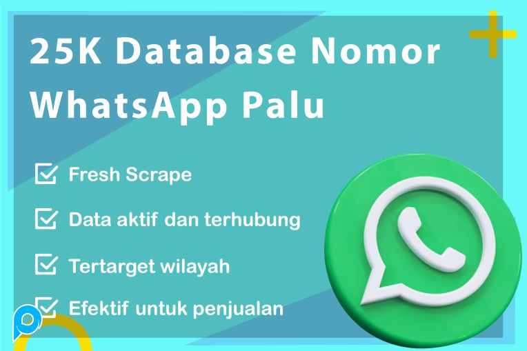 25.000 DATABASE NOMOR WHATSAPP PALU
