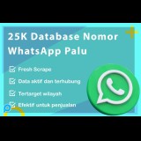 25.000 DATABASE NOMOR WHATSAPP PALU