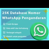 25.000 DATABASE NOMOR WHATSAPP PENGANDARAN AKTIF