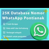 25.000 DATABASE NOMOR WHATSAPP PONTIANAK AKTIF