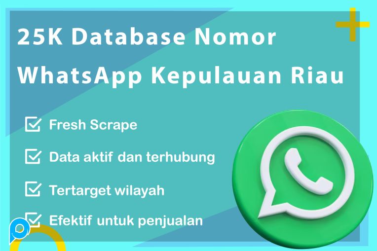 25.000 DATABASE NOMOR WHATSAPP PROVINSI KEPULAUAN RIAU