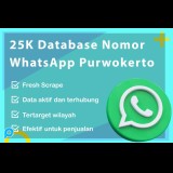 25.000 DATABASE NOMOR WHATSAPP PURWOKERTO