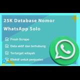 25.000 DATABASE NOMOR WHATSAPP SOLO AKTIF