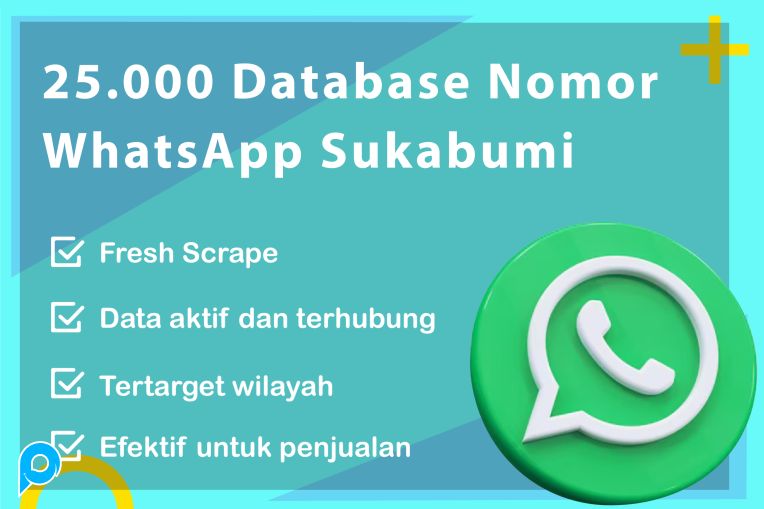 25.000 DATABASE NOMOR WHATSAPP SUKABUMI AKTIF