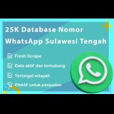 25.000 DATABASE NOMOR WHATSAPP SULAWESI TENGAH