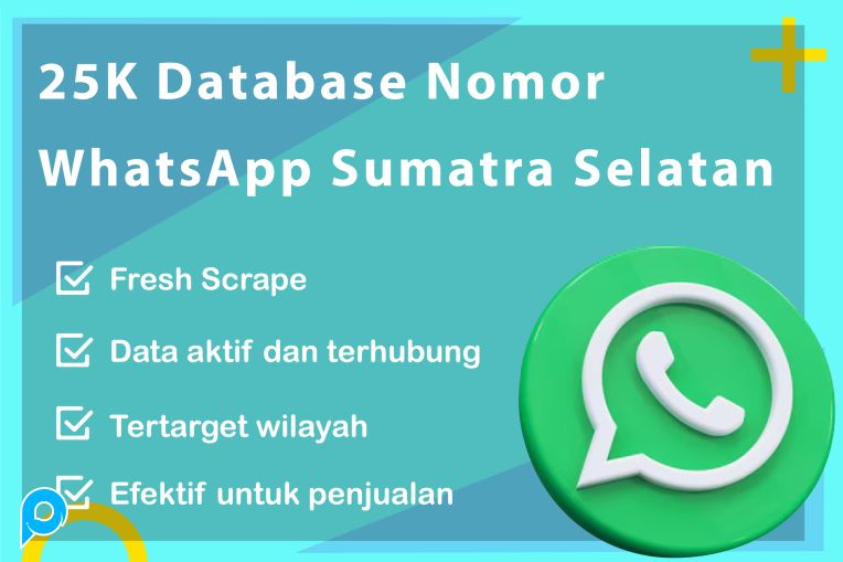 25.000 DATABASE NOMOR WHATSAPP SUMATRA SELATAN AKTIF