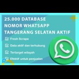 25.000 DATABASE NOMOR WHATSAPP TANGERANG SELATAN AKTIF