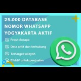 25.000 DATABASE NOMOR WHATSAPP YOGYAKARTA AKTIF