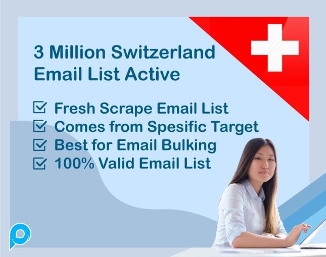 3 Juta Switzerland Email List Aktif 2025