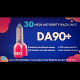 30 DA90+ High Quality seo Backlinks