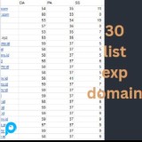 30 LEBIH LIST EXPIRED DOMAIN DA/PA UP TO 60/35, SANGAT FRESH!!!