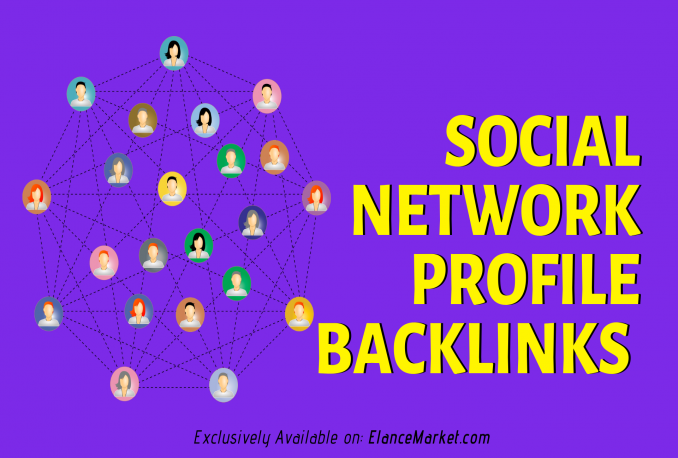 300+ backlink social network profile