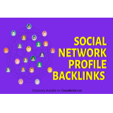 300+ backlink social network profile