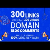 300 High DA PAInstant Approval Blog Comments Permanent Backlink rank1st