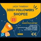 3.000 Followers Shopee Indonesia Real human High Quality No drop & Permanent