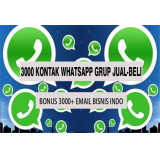 3000 Nomor Whatsapp Grup Jual Beli + Bonus 3000 Email List Bisnis Indonesia