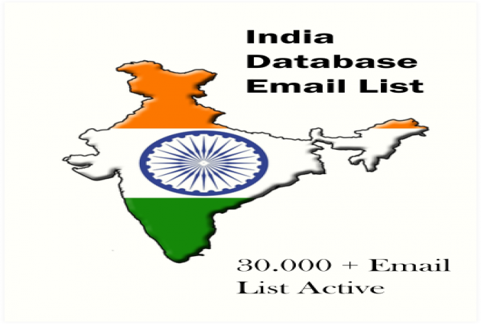 30.000+ Database Email List India Aktif 2021