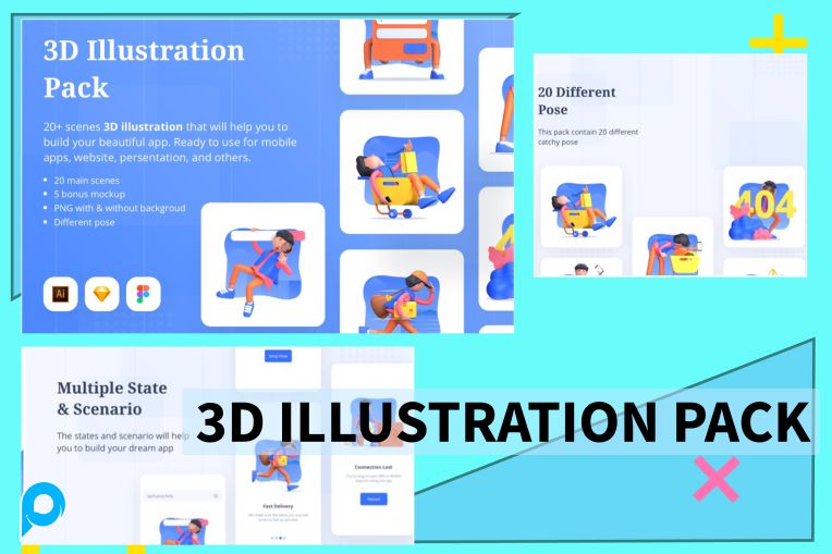 3D ILLUSTRATION PACK
