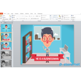 3GB PPT Template Animasi untuk Keperluan Bisnis dan Editing Video