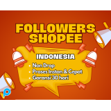[3K] 3000 Followers Shopee Indonesia HQ Instan Proses & Non Drop