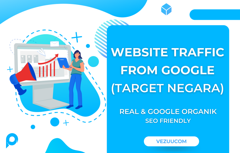 [3K] 3000 Traffic Website dari Google Negara Tertarget SEO FRIENDLY | Real & Organic Google