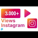 3K Views Instagram Untuk Video, Reel, atau IGTV - 3000 Instagram view