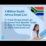4 Juta Afrika Selatan Email List Aktif 2025