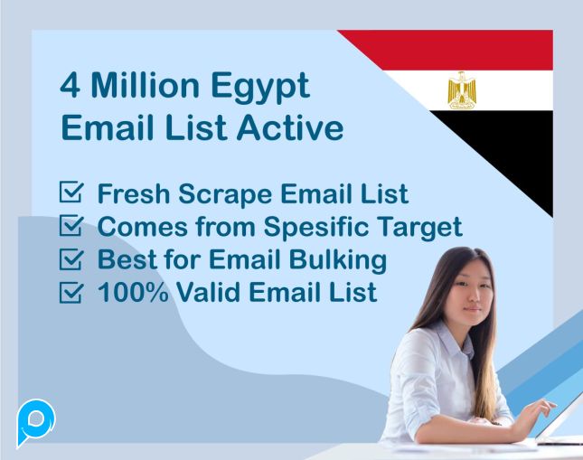 4 Juta Egypt Email List Aktif 2025