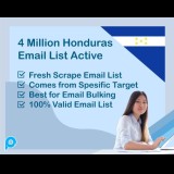 4 Juta Honduras Email List Aktif 2025